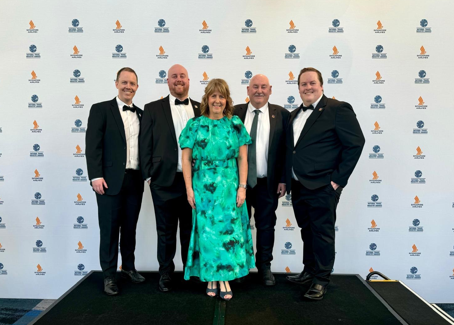 The Spencer Family at the 2024 National Travel Industry Awards